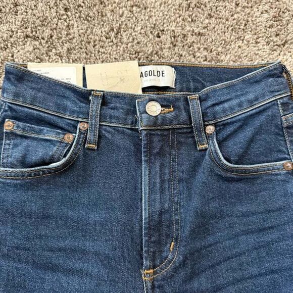 NWT Agolde Nico Boot High Rise Slim Boot Jeans Size 23 Soft Stretch‎ - Picture 6 of 9